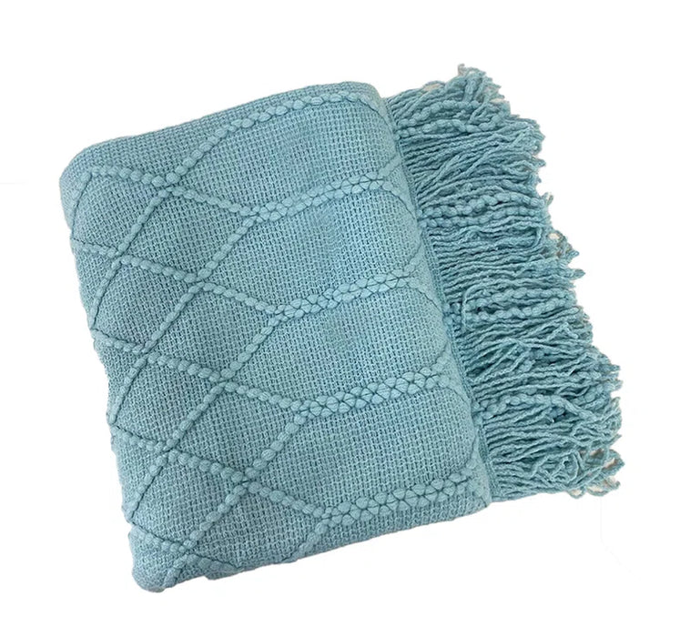 Charlierose Knitted Throw Blanket