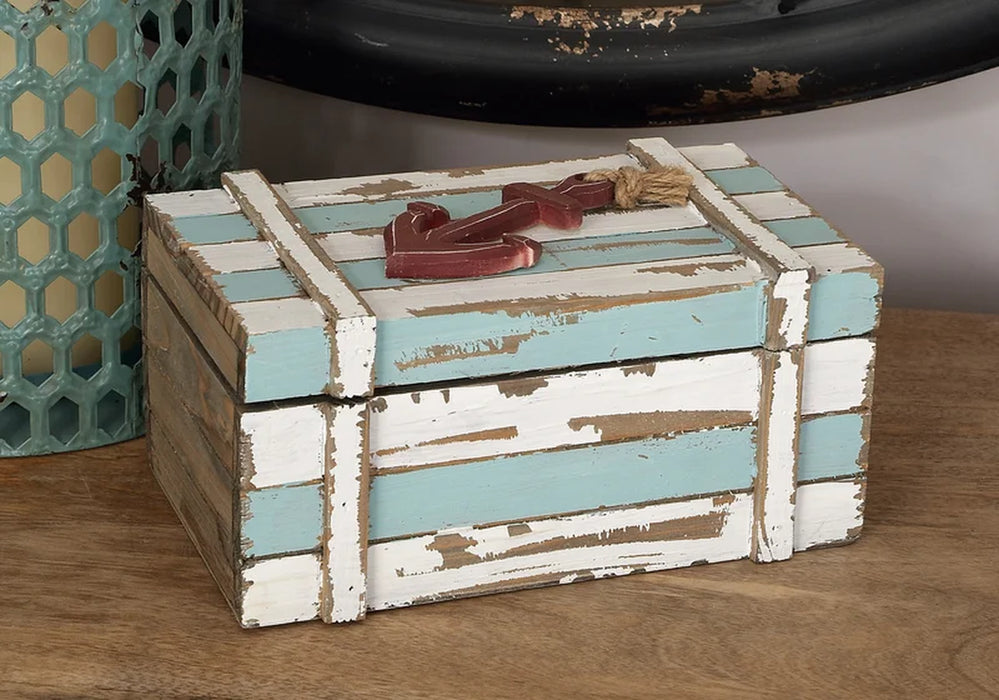 Benites 2 Piece Wooden Decorative Box Set