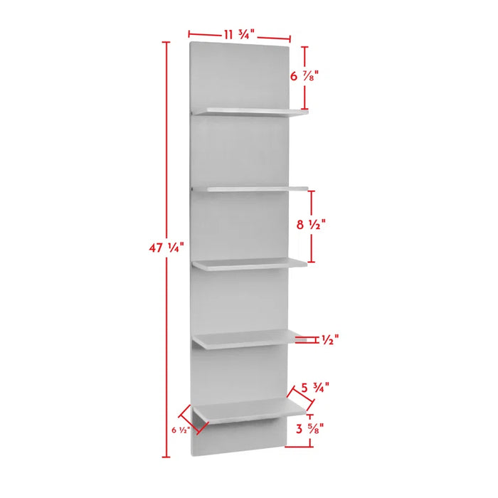 Brakebill 5 Piece Tiered Shelf