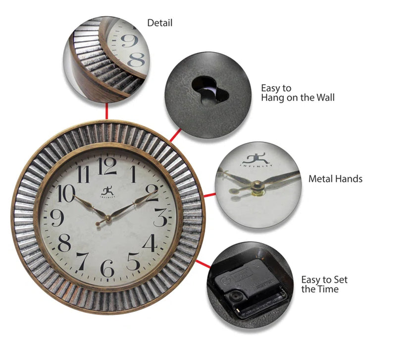 Ballinger Wall Clock
