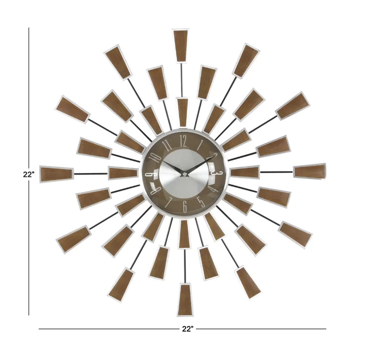 Ladue Metal Wall Clock
