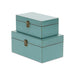 Thornell 2 Piece Wooden Decorative Box Set