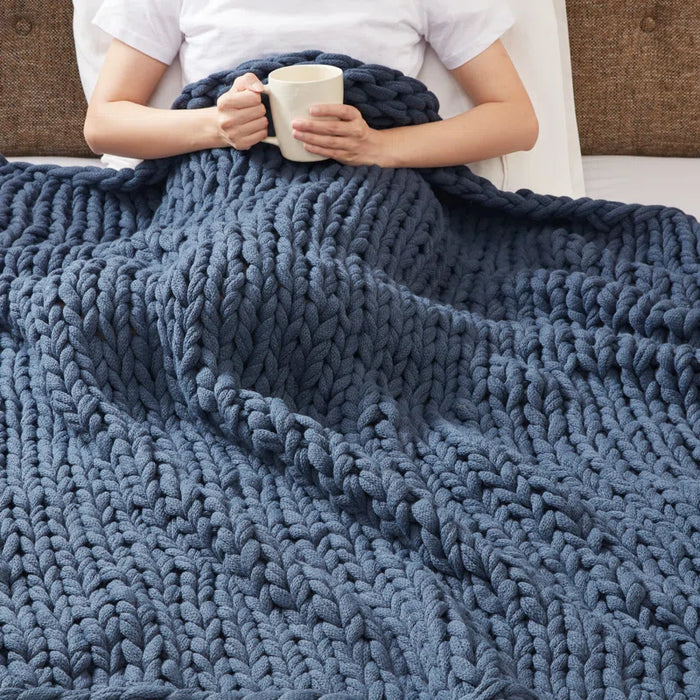 Madison Handmade Chunky Double Knit Throw