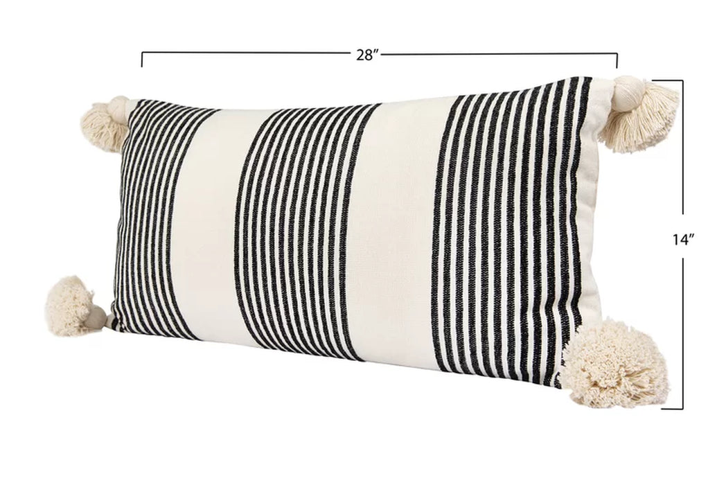 Colindale Tassels Cotton Throw Pillow