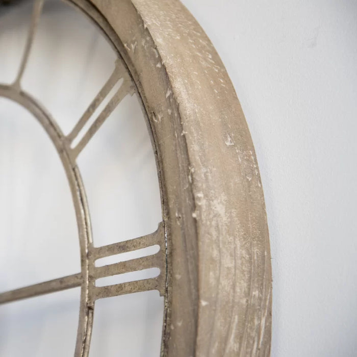 Aekjot Solid Wood Wall Clock