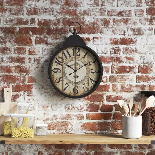 Theo Metal Wall Clock