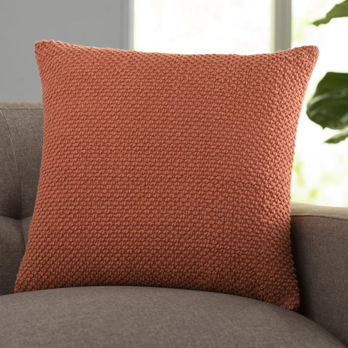 Mansel Textured Cotton Throw Pillow