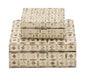 Keifer 2 Piece Handmade Decorative Box Set