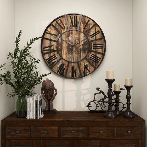 Sandia Wood Wall Clock