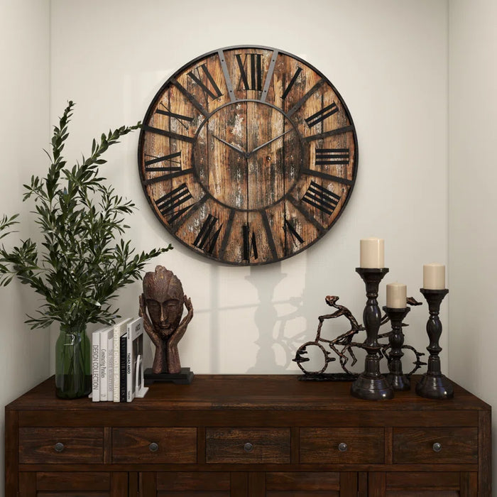Sandia Wood Wall Clock