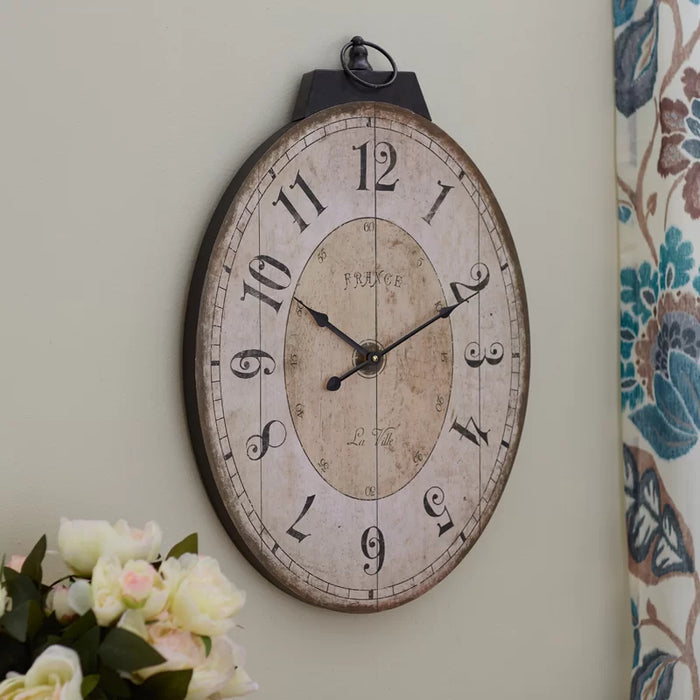 Trappe Metal Wall Clock