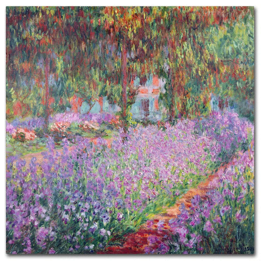 " the Artist " by Claude Monet on Canvas