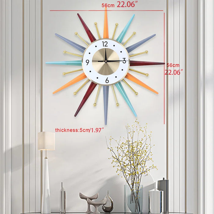Denautica Metal Wall Clock