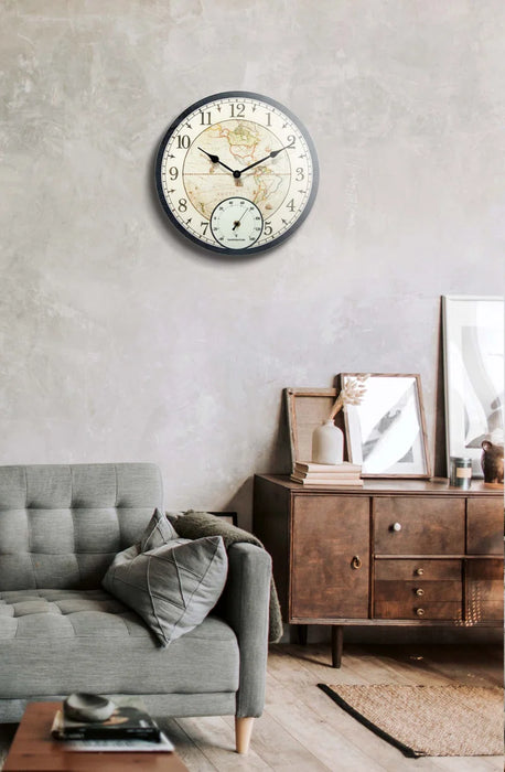 Swepsonville Glass Wall Clock