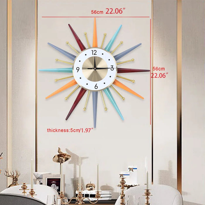 Denautica Metal Wall Clock