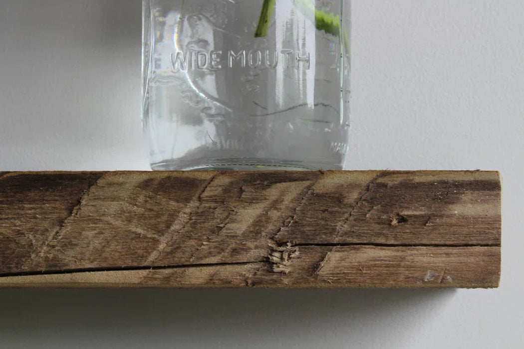 Joao 2 Piece Solid Wood Floating Shelf
