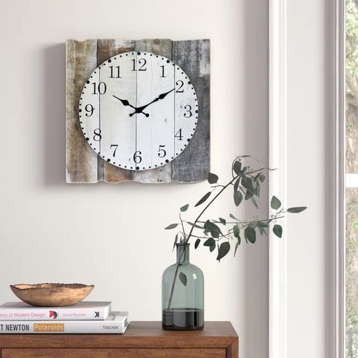 Marronnier Manufactured Wood Wall Clock