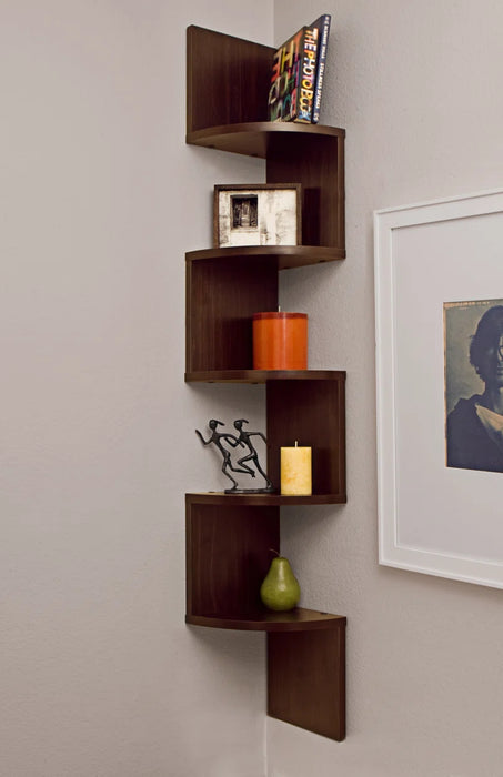 Saveliy 5 Piece Corner Shelf