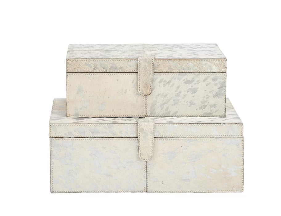 Georgine 2 Piece Wooden Decorative Box Set