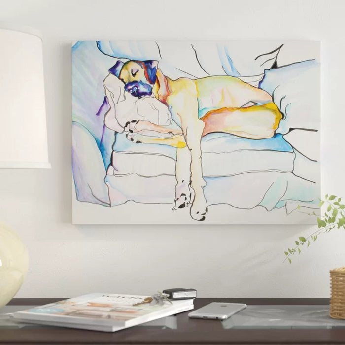 Sleeping Beauty by Pat Saunders-White - Print on Canvas
