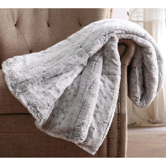 Snow Leopard Gift Boxed Throw