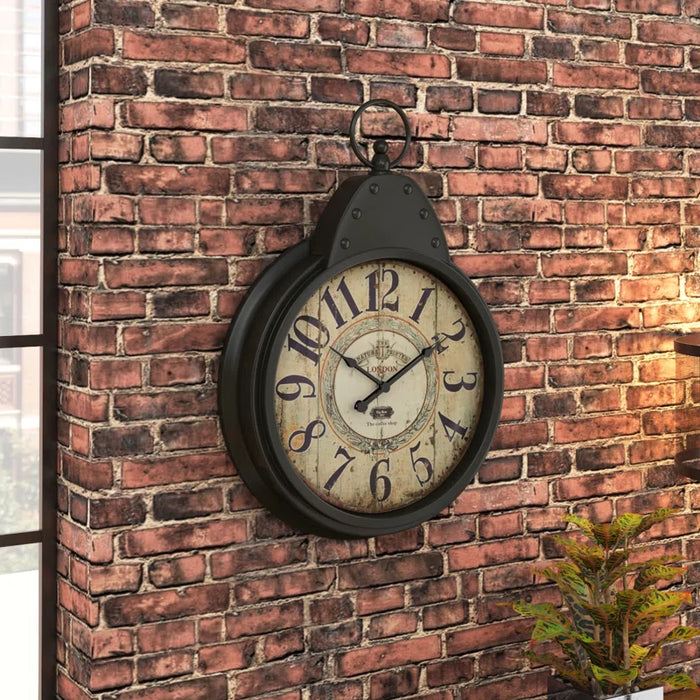 Theo Metal Wall Clock