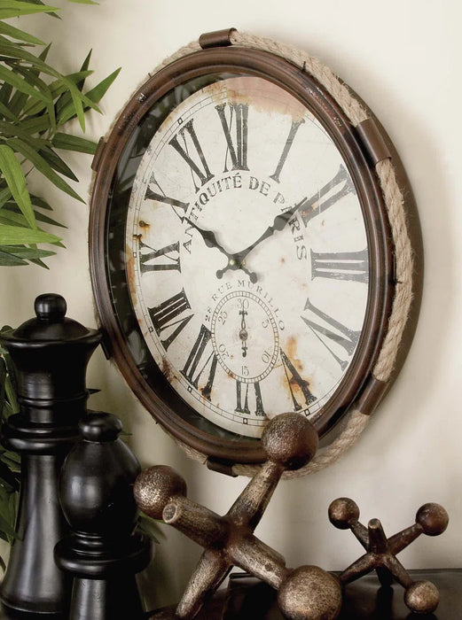 Ethoridge Metal Wall Clock