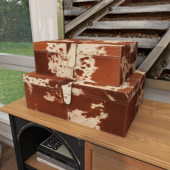 Georgine 2 Piece Wooden Decorative Box Set