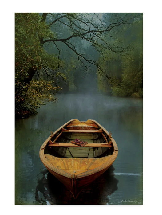 " the Old Lake " by Carlos Casamayor on Canvas