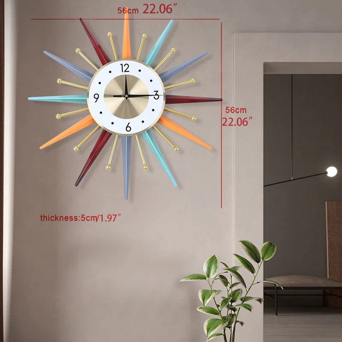 Denautica Metal Wall Clock
