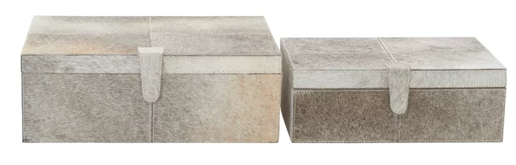 Georgine 2 Piece Wooden Decorative Box Set