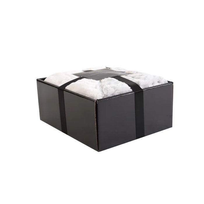 Snow Leopard Gift Boxed Throw