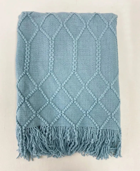 Charlierose Knitted Throw Blanket