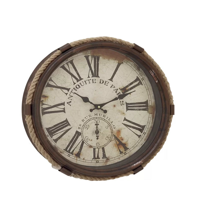 Ethoridge Metal Wall Clock