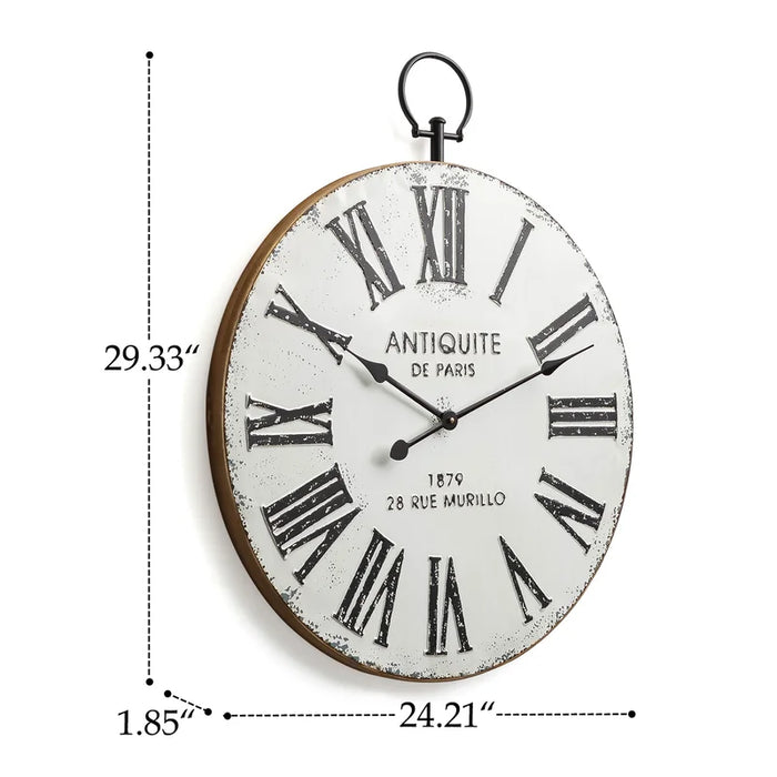 Jamel Metal Wall Clock