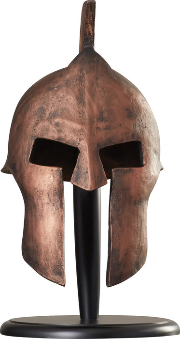 Greek Spartan Helmet Sculpture