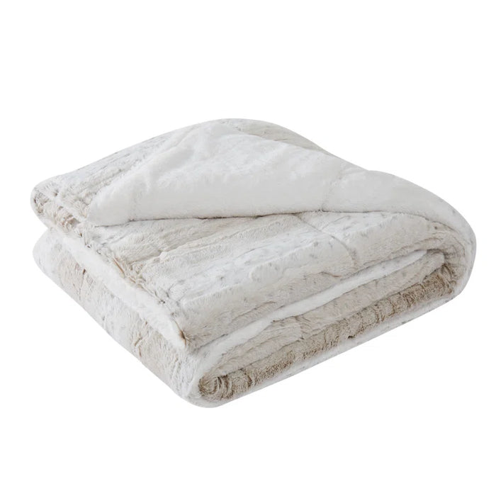 Snow Leopard Gift Boxed Throw
