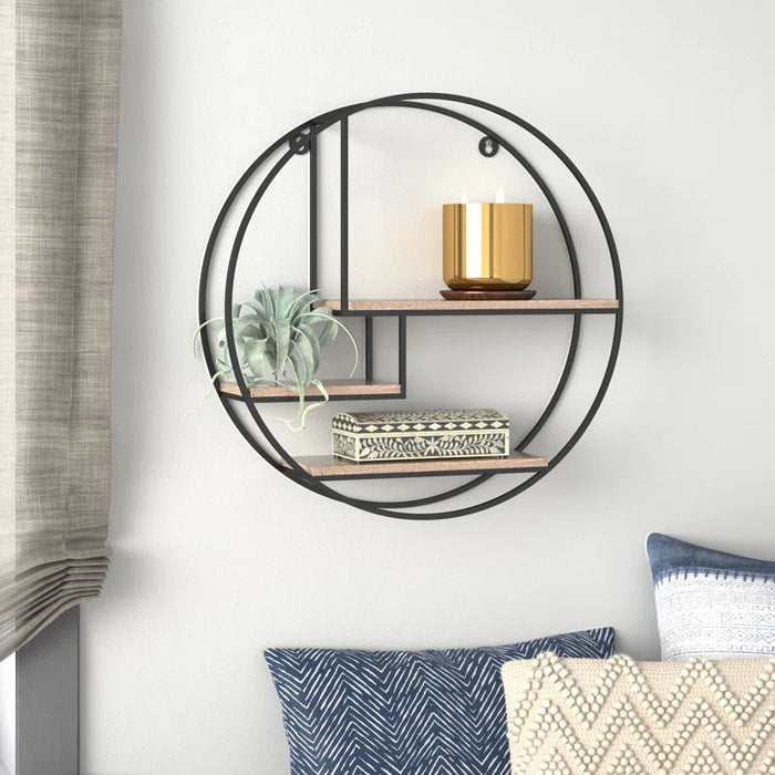 Aberdeen 3 Piece Circle Accent Shelf