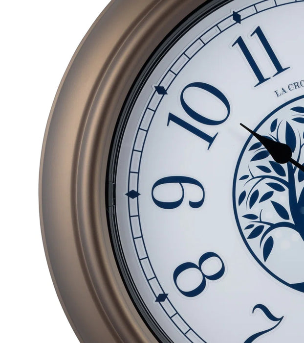 Indoor/Outdoor Quartz 18" Wall Clock with Illuminated Backlight