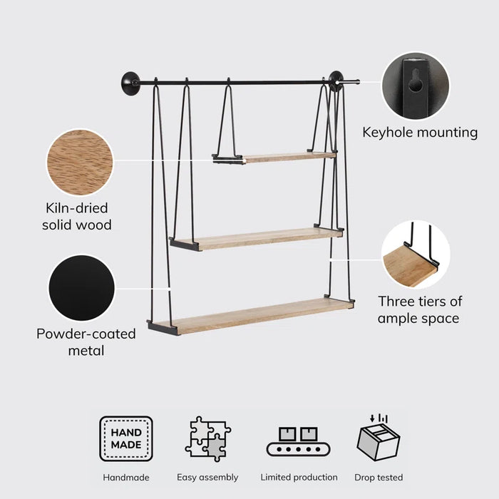 Anton 3 Piece Tiered Shelf