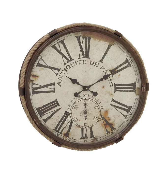 Ethoridge Metal Wall Clock