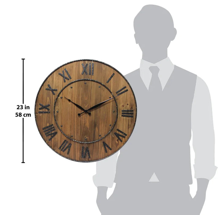 Northrop Wood Wall Clock