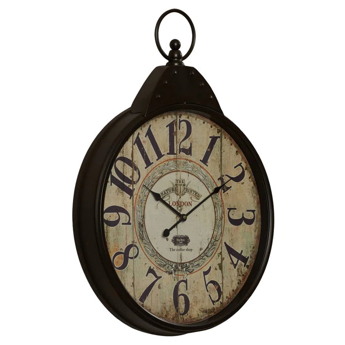 Theo Metal Wall Clock