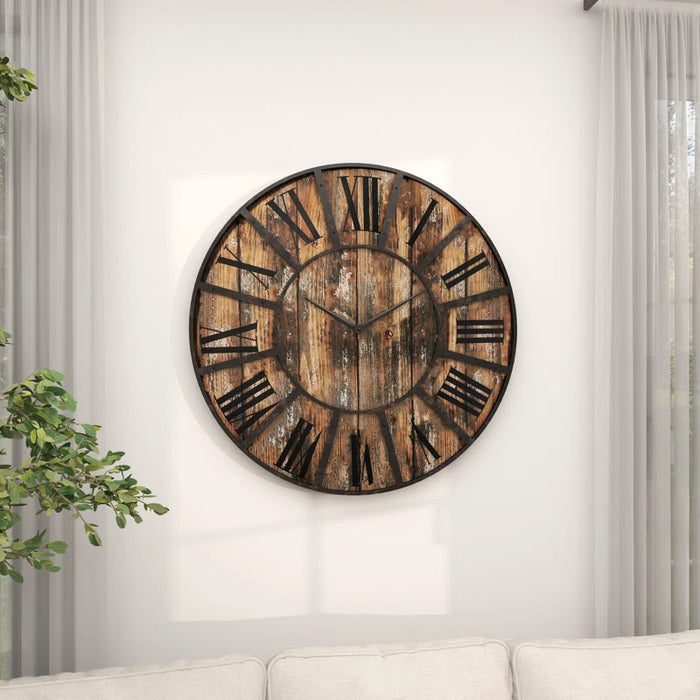 Sandia Wood Wall Clock