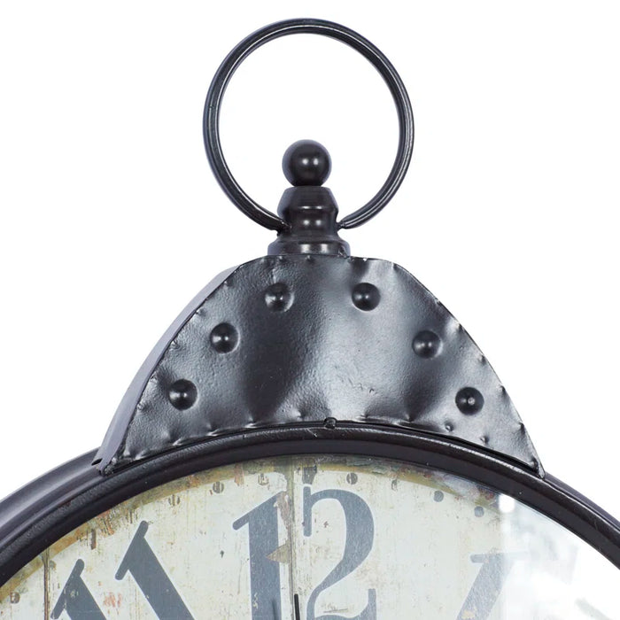 Theo Metal Wall Clock