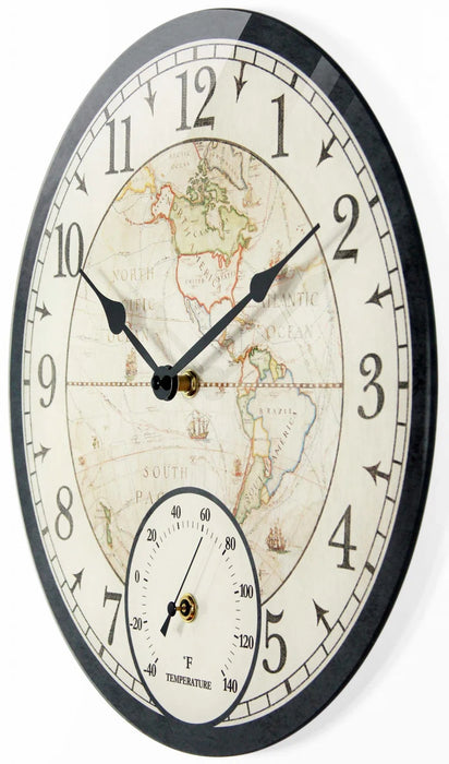 Swepsonville Glass Wall Clock