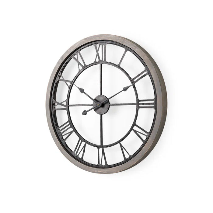Aekjot Solid Wood Wall Clock