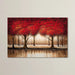 Bernhild Parade of Red Trees - Graphic Art Print on Canvas