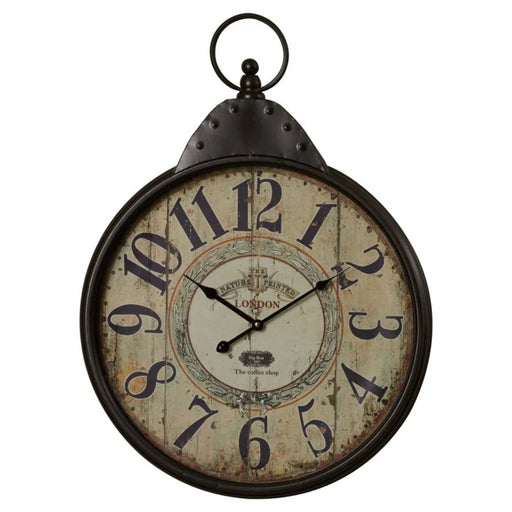 Theo Metal Wall Clock