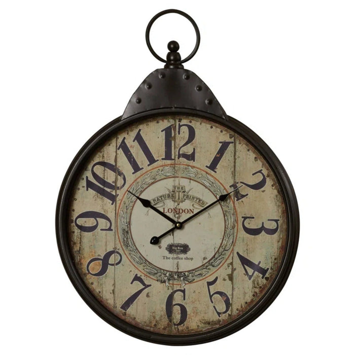 Theo Metal Wall Clock